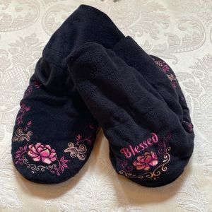 Faceplant Dreams “Blessed” bootie house shoes
